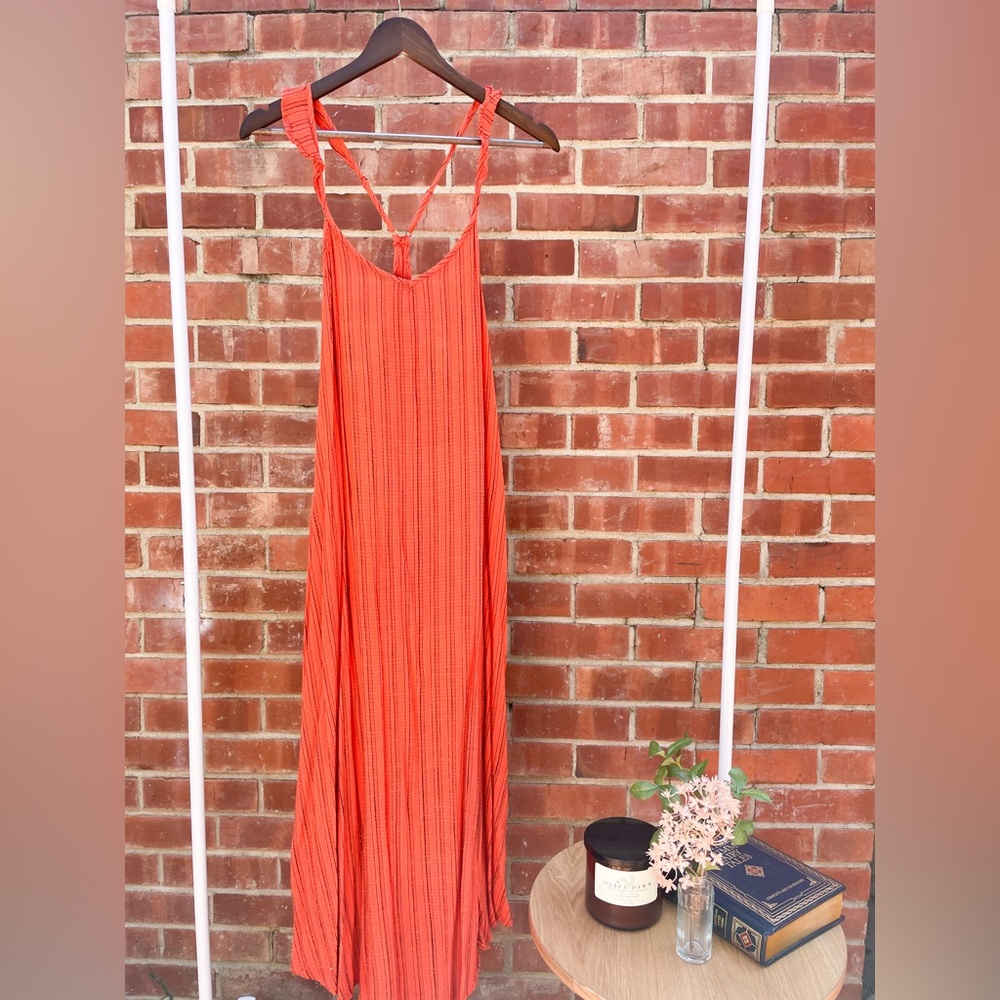 Saltwater Luxe Orange Dress
